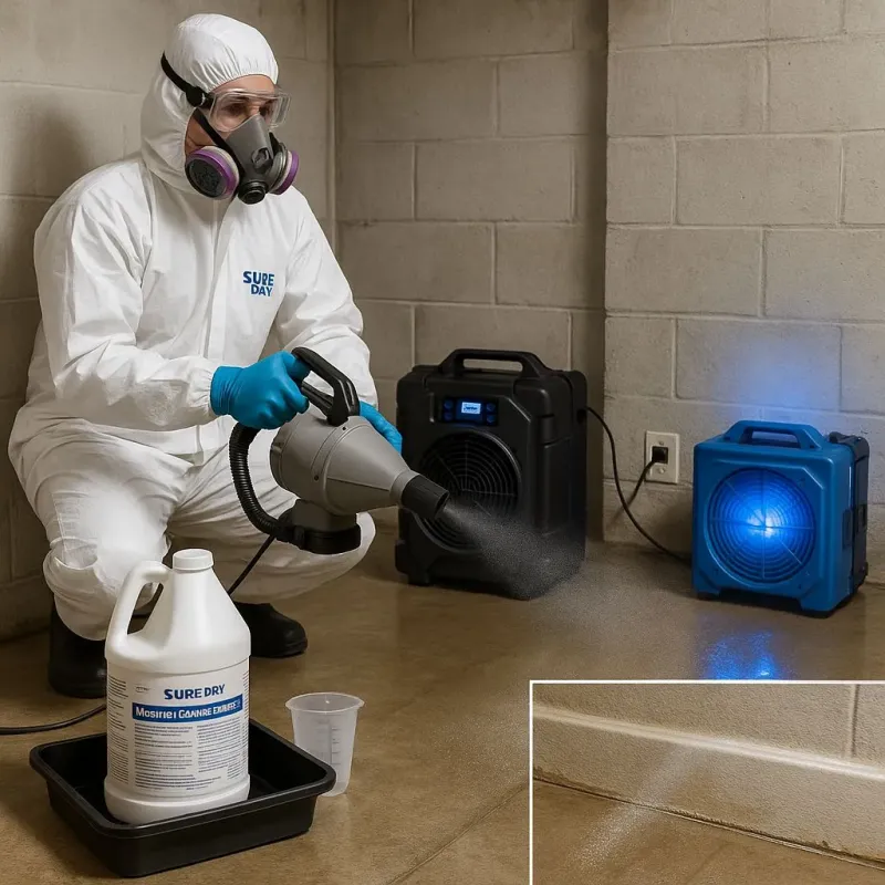 Sanitization and Odor Removal process in Auburn, NY