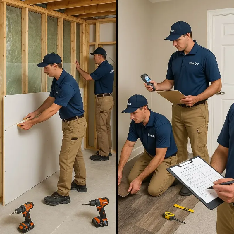 Repairs and Reconstruction process in Auburn, NY