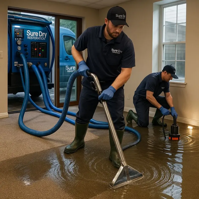 Water Extraction and Removal process in Auburn, NY